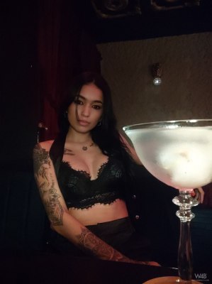 Selfies gemaakt van haar blote kutje