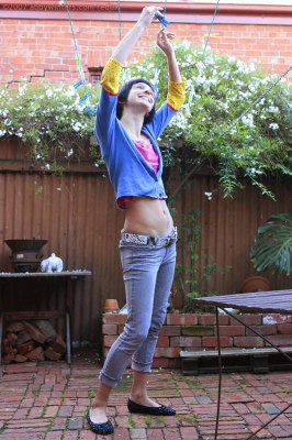 Zij heeft wel echt een heel lekker klein gaatje!