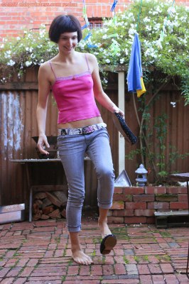 Zij heeft wel echt een heel lekker klein gaatje!