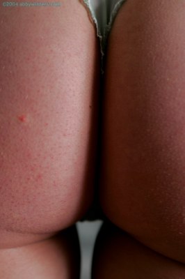 Perfecte blote billen meid