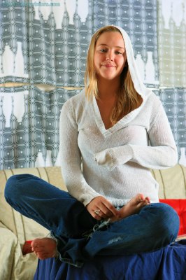 Jong sexy tiener meisje