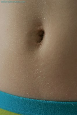 Slanke meid met leuk ondergoed