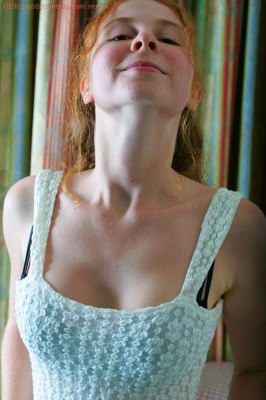 Knap tienermeisje naakt