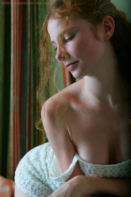 Knap tienermeisje naakt