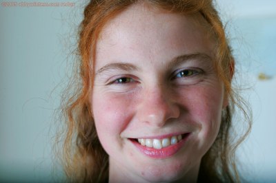 Knap tienermeisje naakt