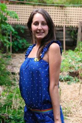 Dit meisje is echt schattig!